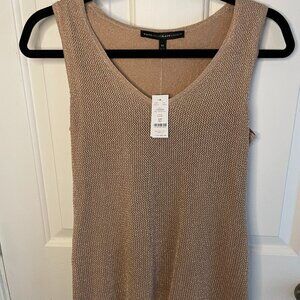 New With Tags - White House Black Market (WHBM) Rose Gold Top Size XS